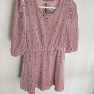 Gap Kids velour sparkling star dress